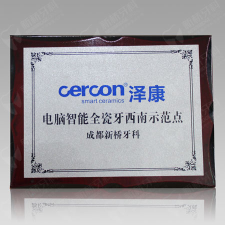 Cercon澤康電腦智能全瓷牙西南示范點(diǎn)